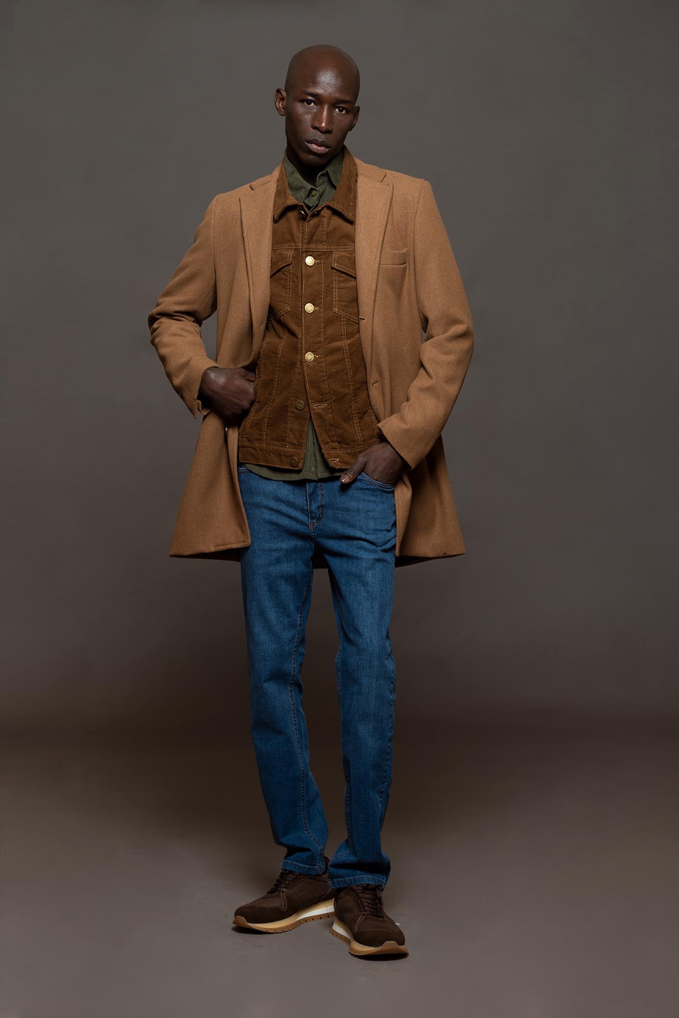 8016CA - ABRIGO WHISKY CAMEL